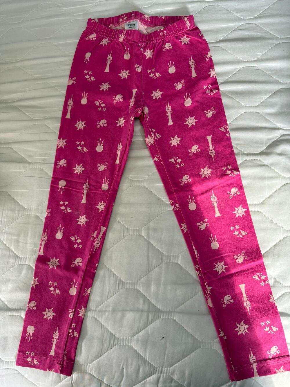 Hanna Pink disney rapunzel Leggings size 130